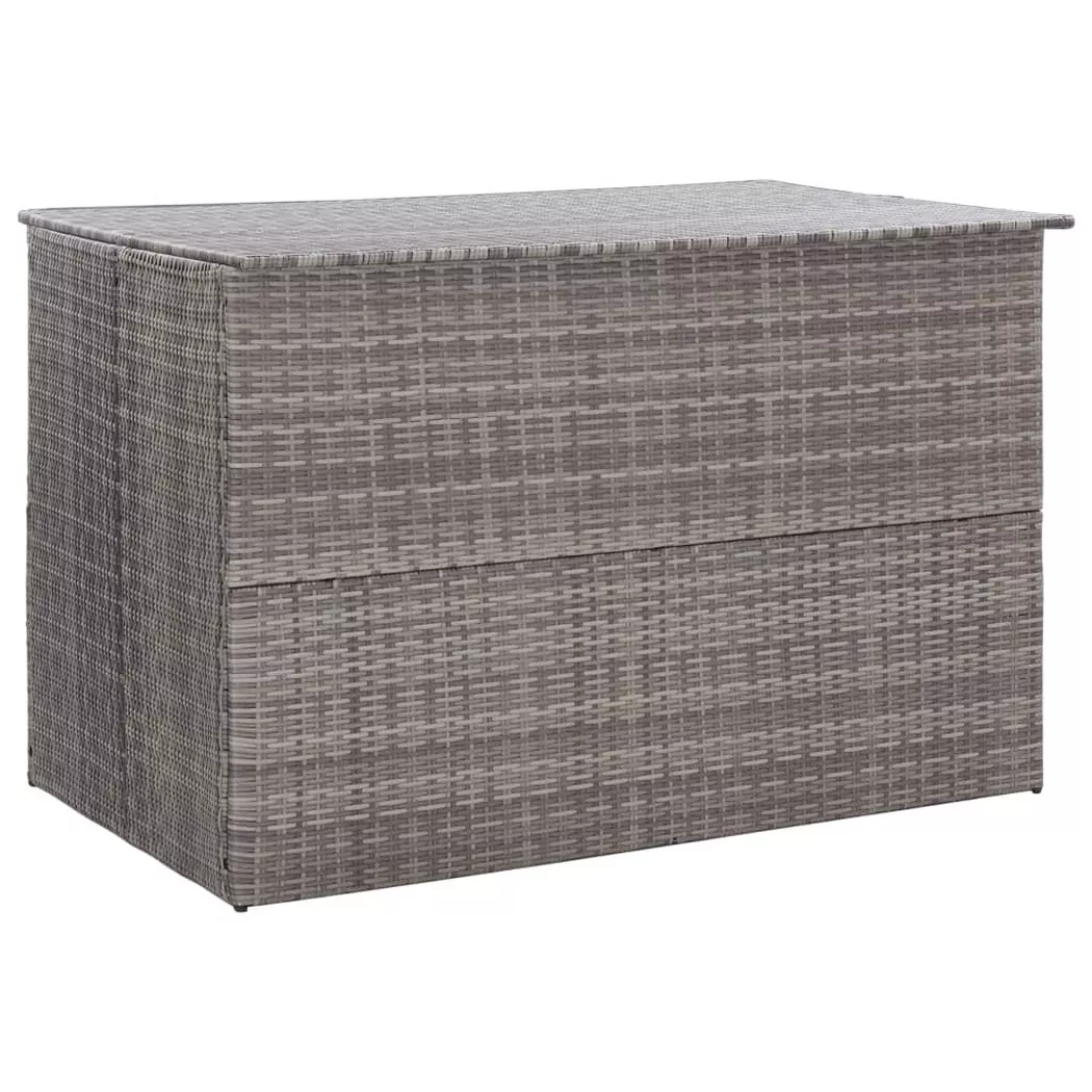 Salon de jardin Vidaxl gris acier