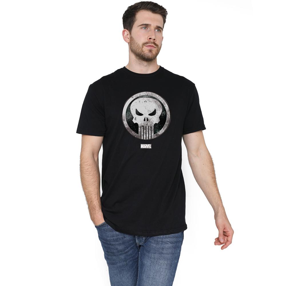 The Punisher  Tshirt WORN SKULL 