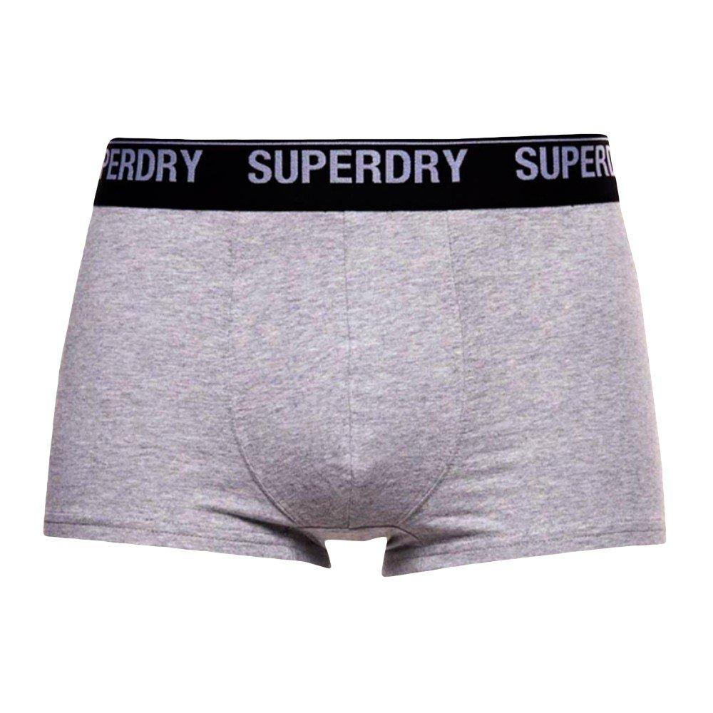 Superdry Boxer Uomini Confezione da 3 Vestibilità Confortevole  