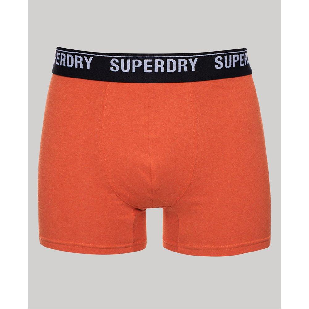 Superdry Boxer Uomini Confezione da 3 Vestibilità Confortevole  