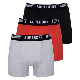 Superdry Boxer Uomini Confezione da 3 Vestibilità Confortevole  