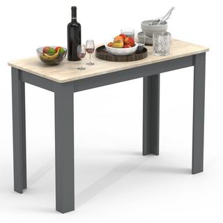 VCM Table à manger en bois Table de cuisine Esal 110 x 50 cm Table à manger en bois Table de cuisine Esal 110 x 50 cm  