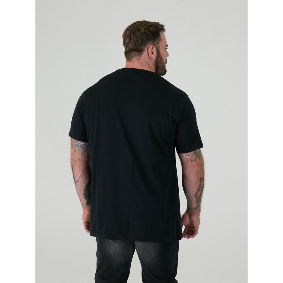 Duke Fenton D555 T-Shirt Col Rond Kingsize Lot de 2  