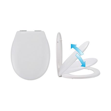 FS-STAR Siège WC en plastique thermodurcissable avec Soft-CLose  