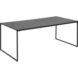 mutoni Tavolino da salotto in melaminico decoro marmo nero 120x60  