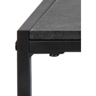 mutoni Table basse Caspar noir 120x60  