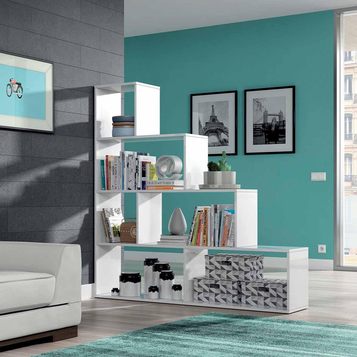 Calicosy Treppenregal 6 Fächer Klum - H145 cm  