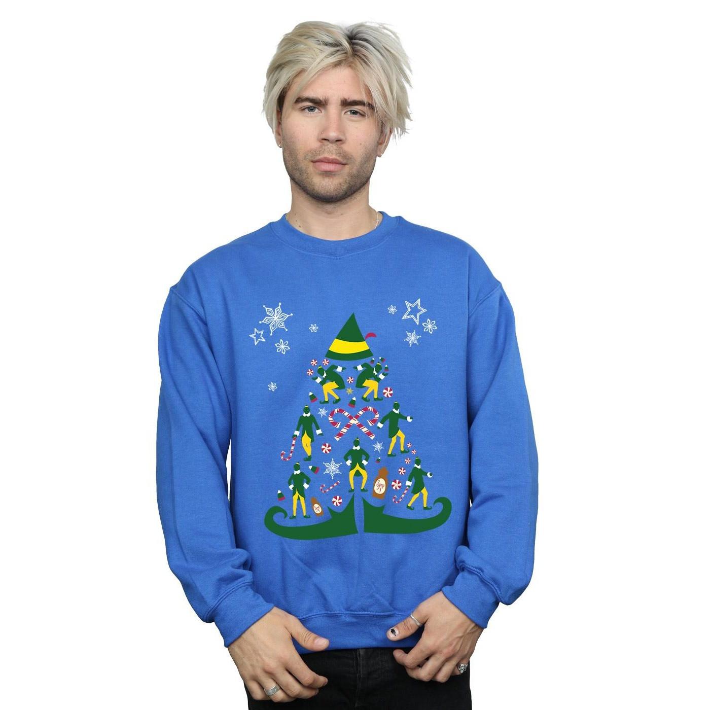 Elf Weihnachtsbaum Sweatshirt  