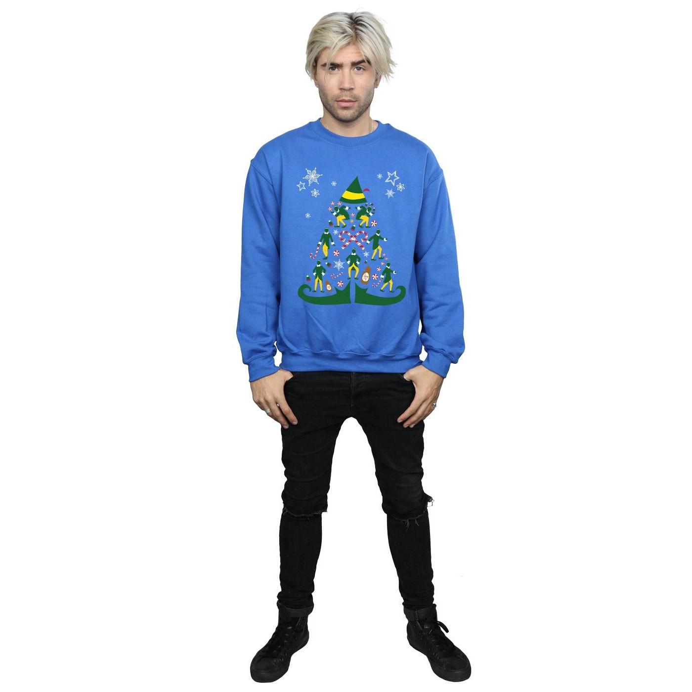 Elf Weihnachtsbaum Sweatshirt  