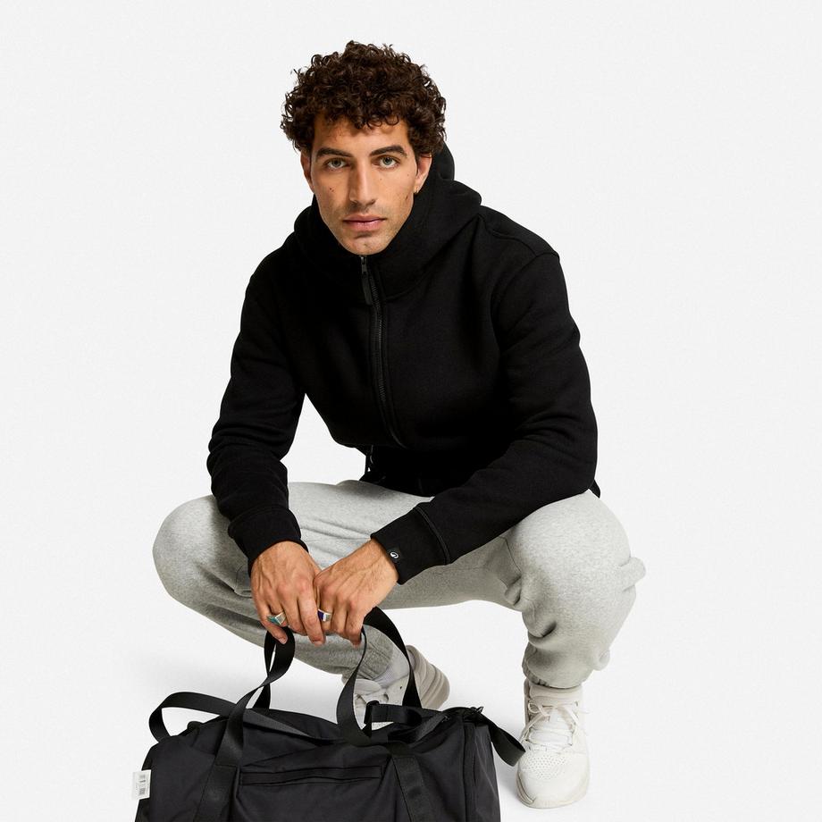 DOMYOS  Felpa con cappuccio e zip fitness 