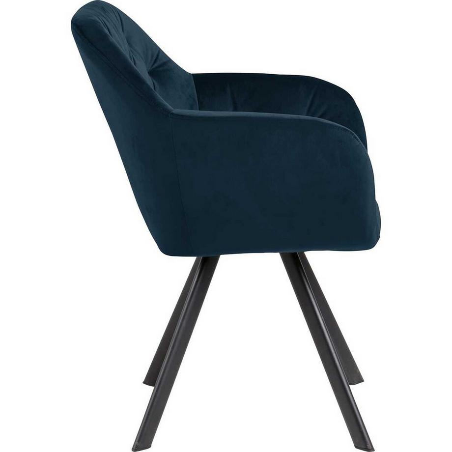 mutoni Armlehnstuhl Casino Royal blu navy (1 pezzo)  