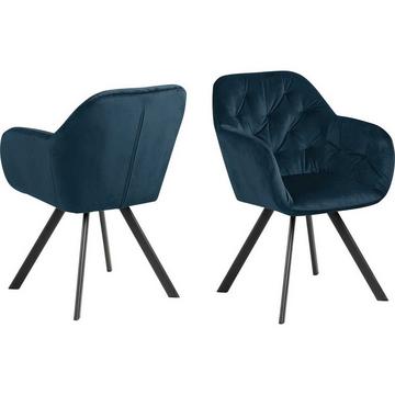 Armlehnstuhl Casino Royal marineblau (1 Stück)