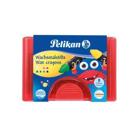 Pelikan PELIKAN Wachsmaler Griffix 665/8D 8 Farben ass. Etui  