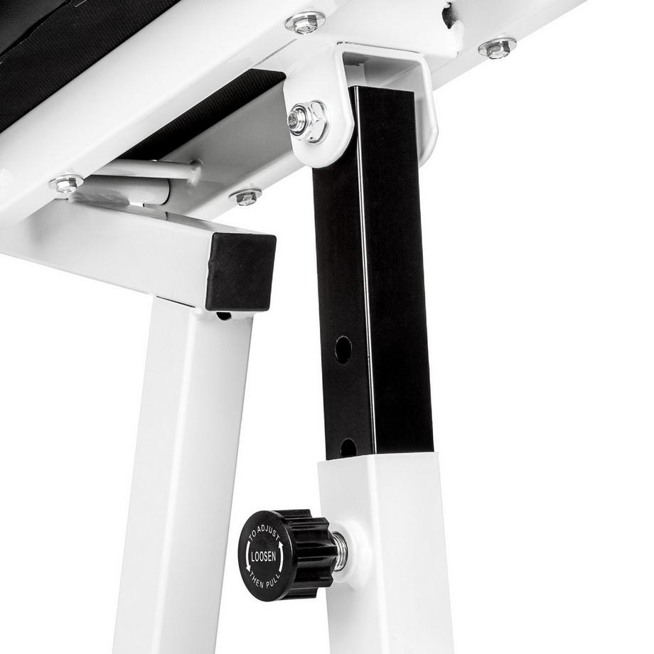 Tectake  Hantelbank  Sitz 4-fach verstellbar Rückenlehne 7-fach verstellbar 