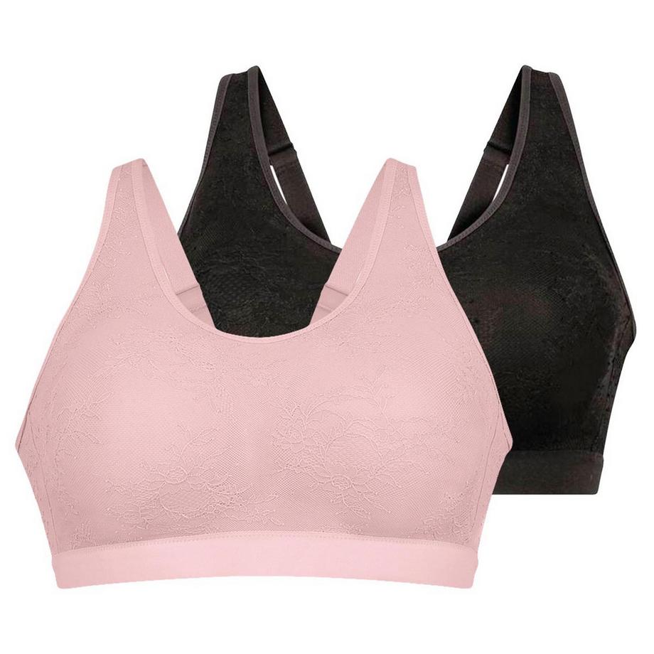 2er Pack Essential Lace Prothesen BH - Bralette