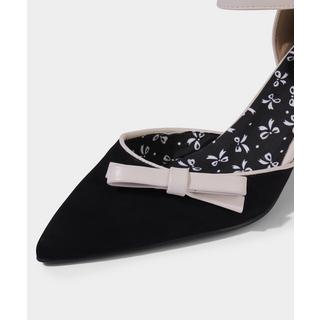 Joe Browns  Schleife Detail Monochrome Slingback Heels 