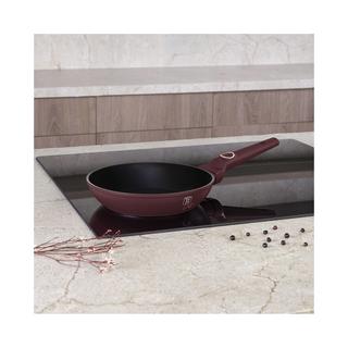 Berlinger 3-teiliges Bratpfannen Set 20/24/28 cm matt bordeaux Leonardo Collection  