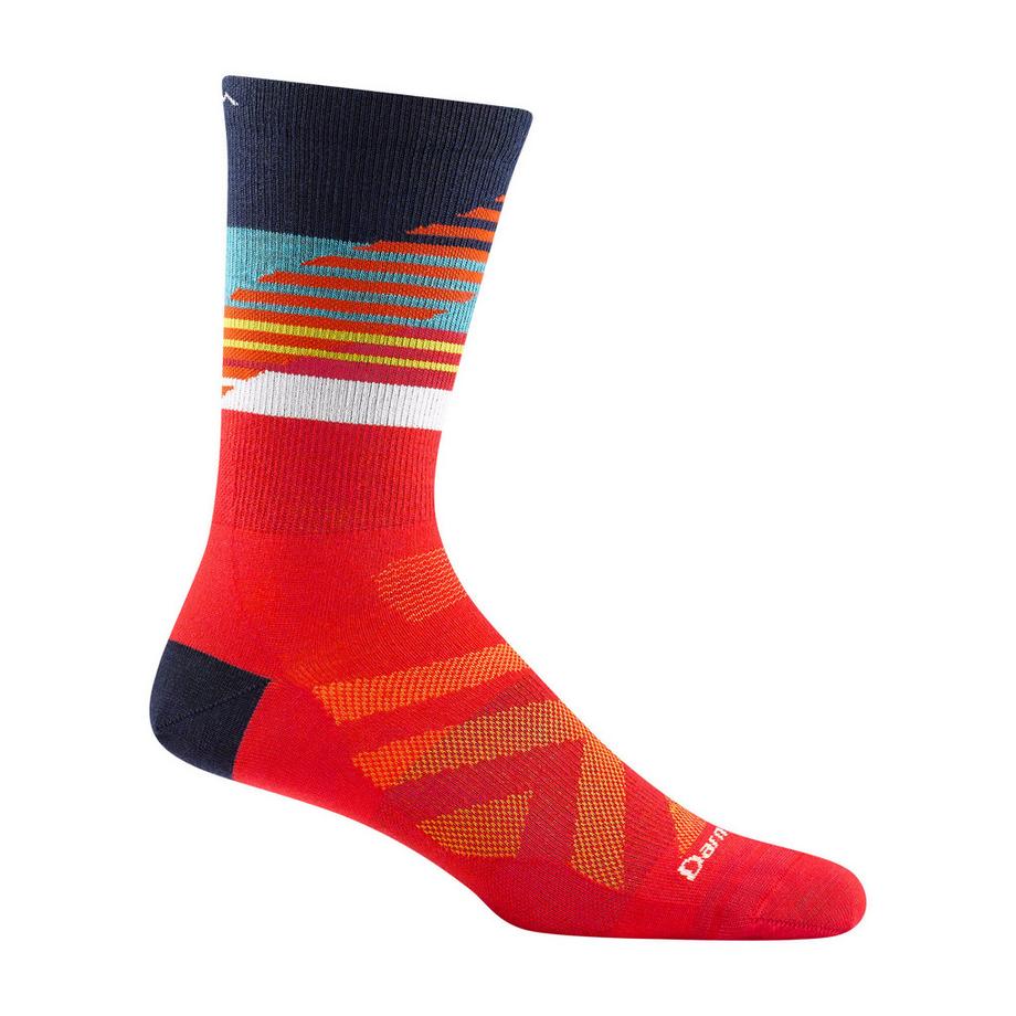 Calze Uomo Sci Snowboard in Lana Merino con Fantasia Nordica
