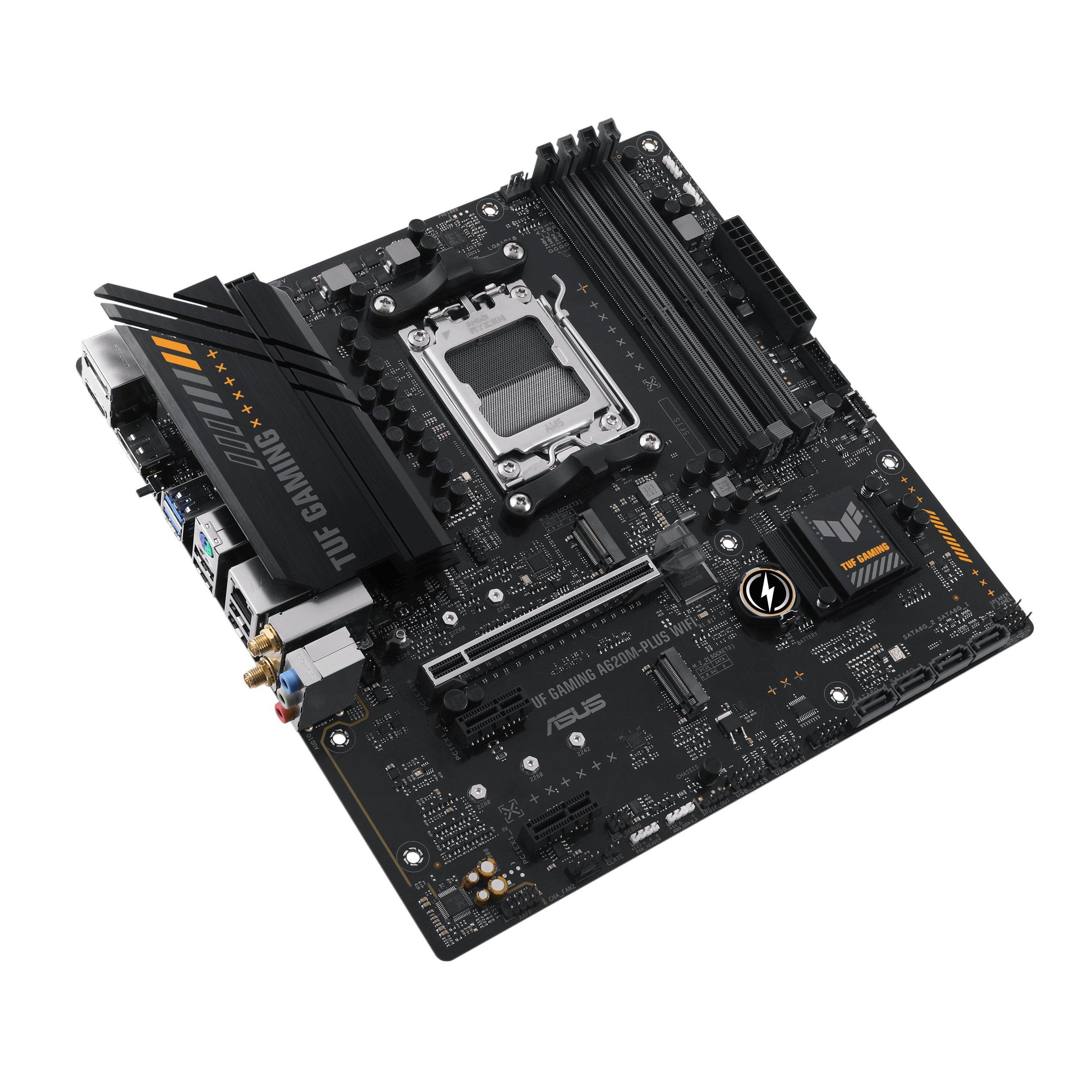 ASUS  TUF GAMING A620M-PLUS WIFI AMD A620 Emplacement AM5 micro ATX 