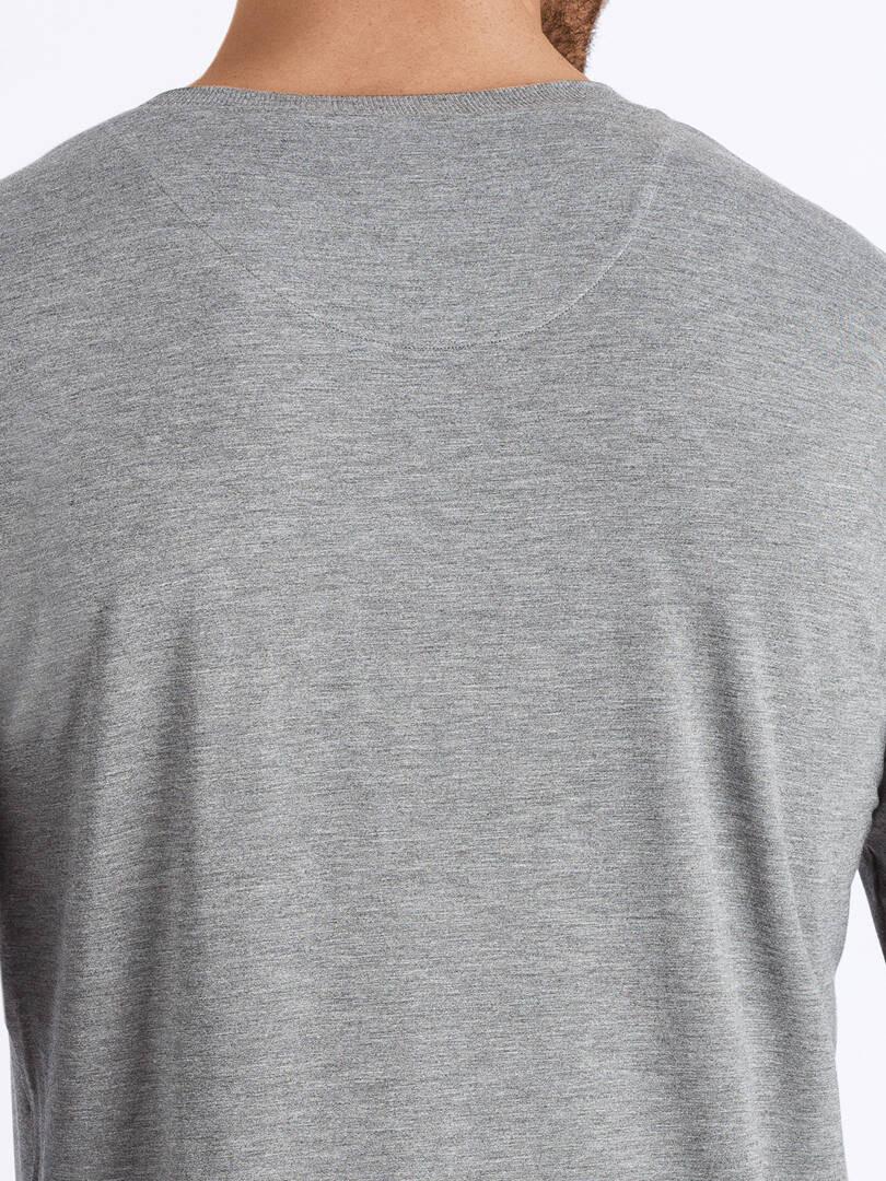 HANRO Casuals Langarm V-Ausschnitt Shirt  