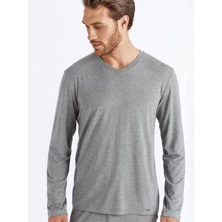 HANRO Casuals Langarm V-Ausschnitt Shirt  