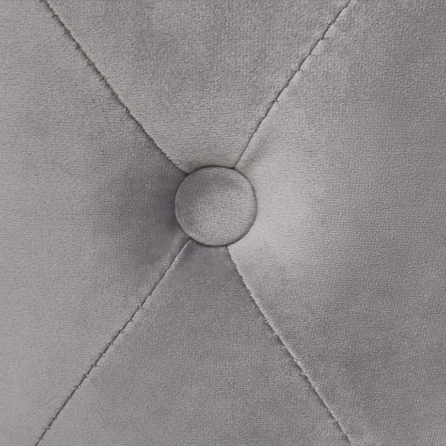 Beliani Pouf en Velours  CARROLLTON  