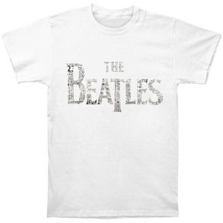 The Beatles Newspaper Logo T-Shirt  