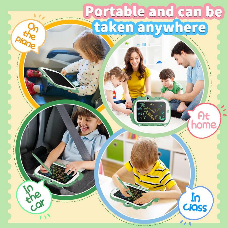 Activity-board  Dinosaurier LCD Zeichentablett, Schreibtablett, Spielzeug für Kleinkinder 