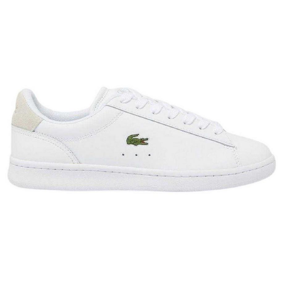 LACOSTE Carnaby Leder Sneaker Flach  