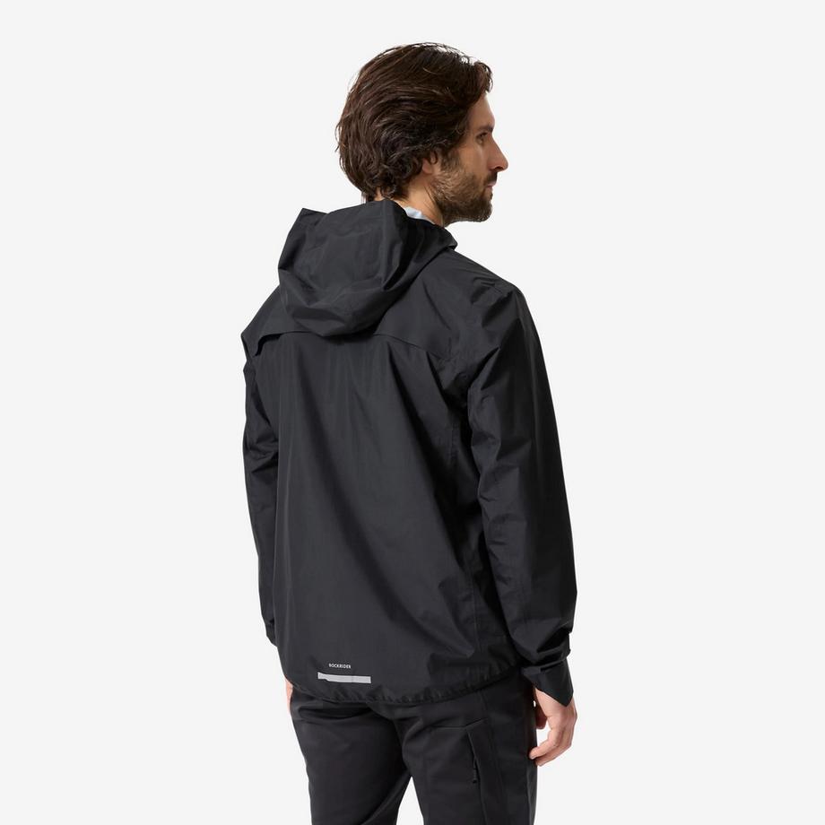ROCKRIDER  Mountainbike-Jacke wasserdichte mit langen Ärmeln, kompakt 500 