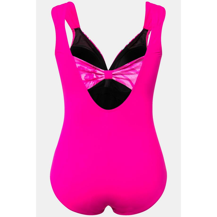 Ulla Popken Badeanzug Softcups Schleifendetail  