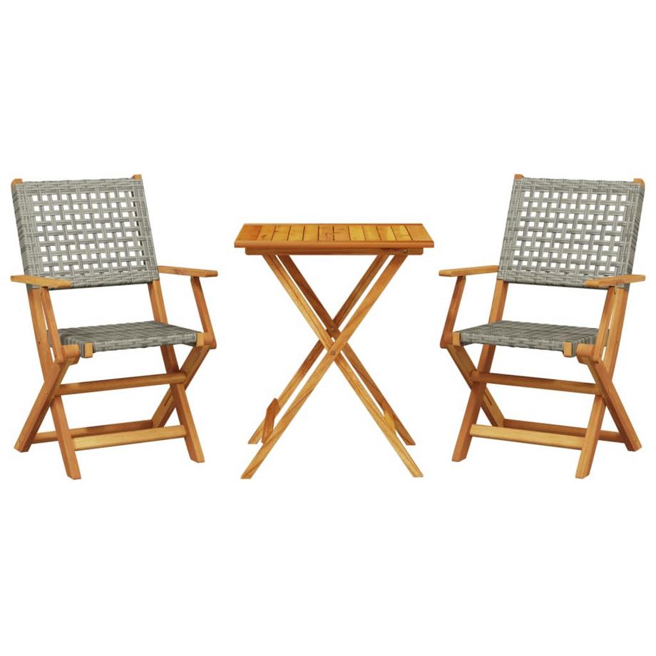 set da bistrò Legno di acacia