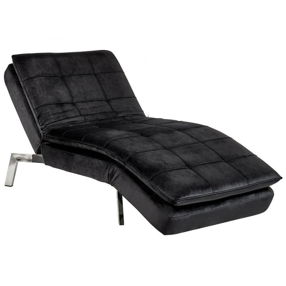 Chaise longue en Velours  LOIRET