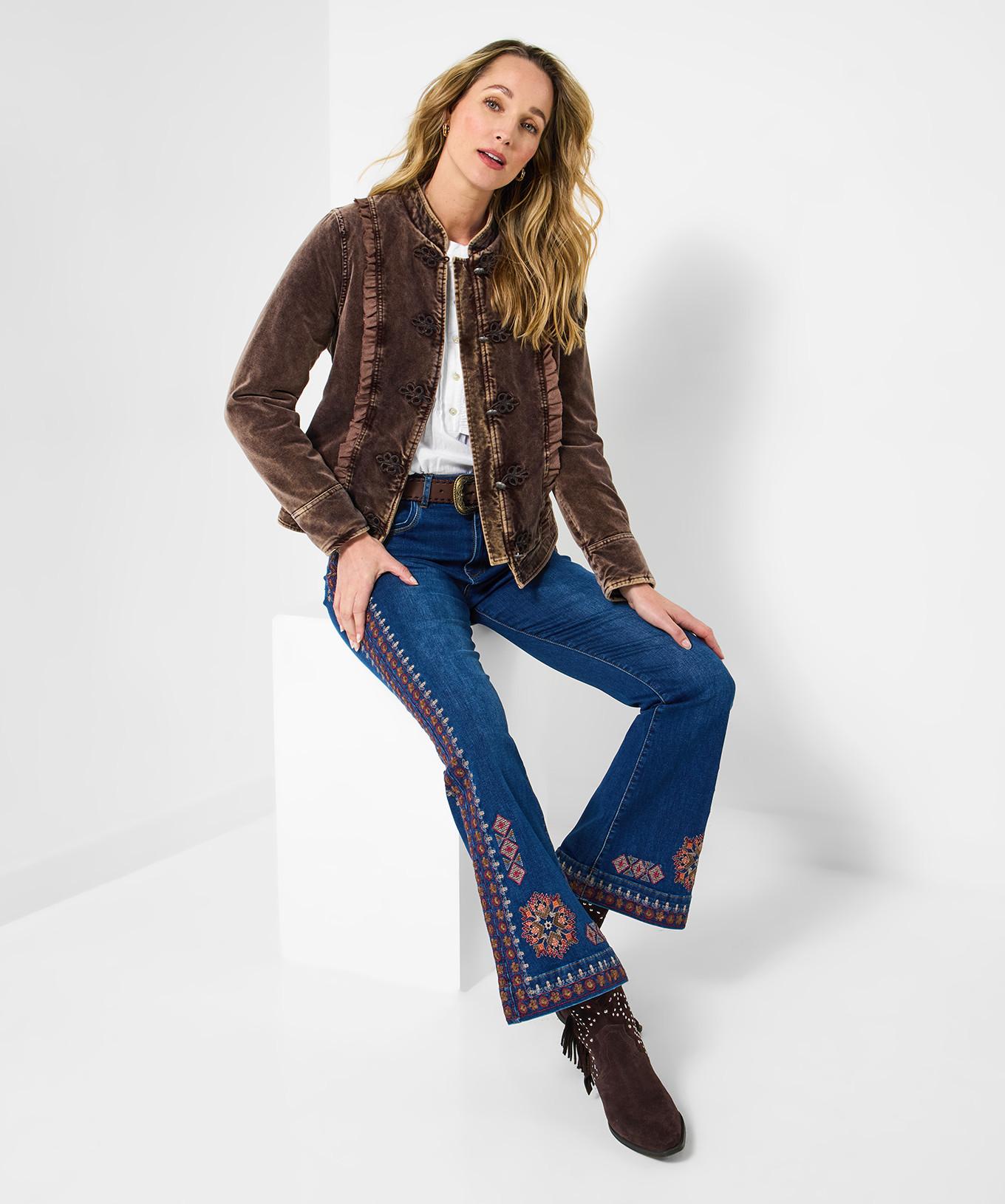 Joe Browns Samtjacke im Vintage-Stil  