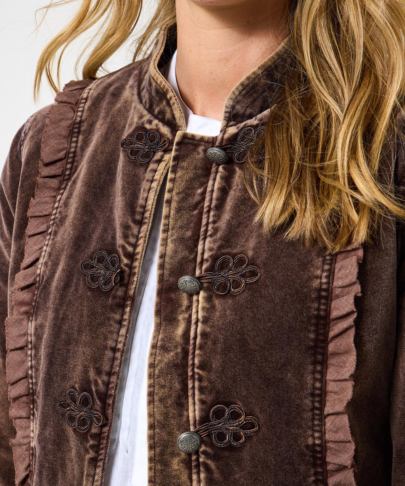 Joe Browns Samtjacke im Vintage-Stil  