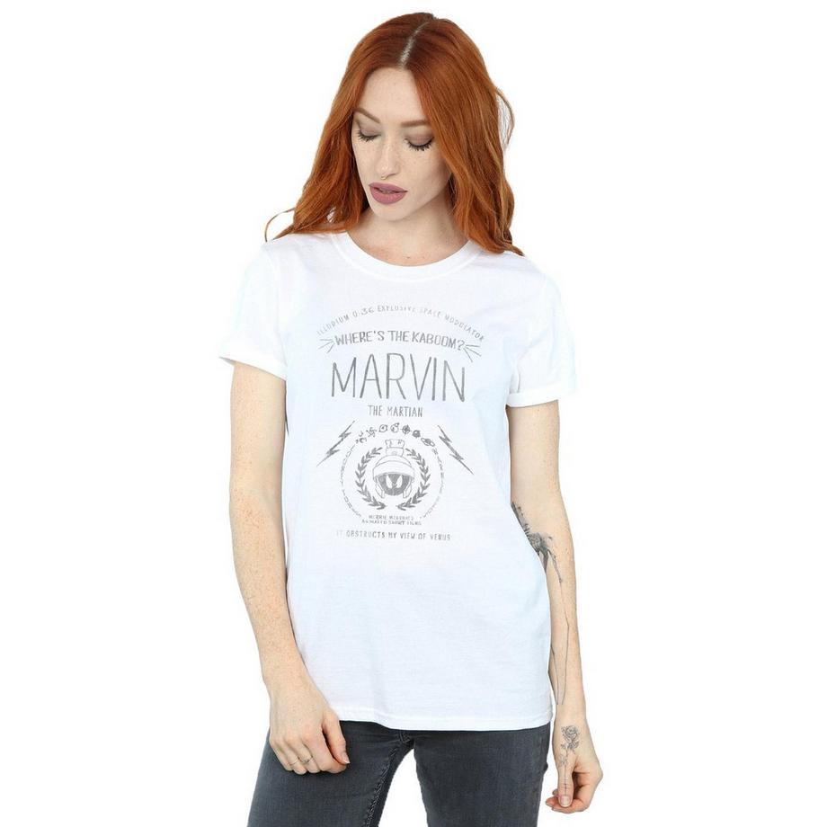 LOONEY TUNES Where's The Kaboom Marvin The Martian T-Shirt  