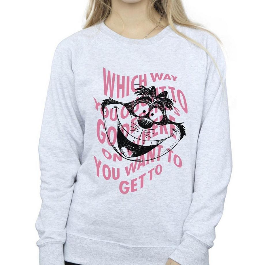 Disney Alice im Wunderland Cheshire Katze Sweatshirt  