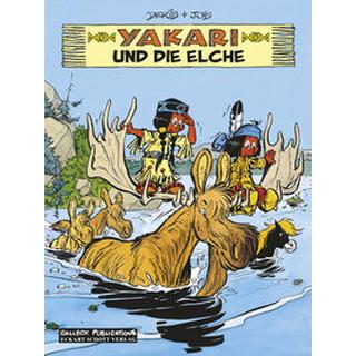 Yakari und die Elche Job; Derib, Claude (Illustrationen); Schott, Eckart (Übersetzung) Couverture rigide 