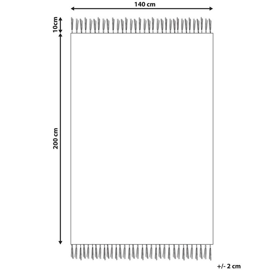 Beliani Tapis en Coton  SINOP  