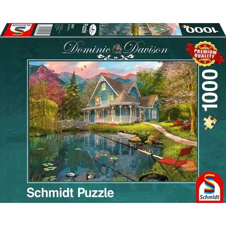 Schmidt  Puzzle Ruhesitz am See (1000Teile) 
