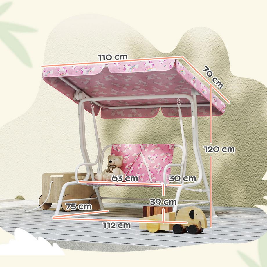 AIYAPLAY Kinder Hollywoodschaukel  