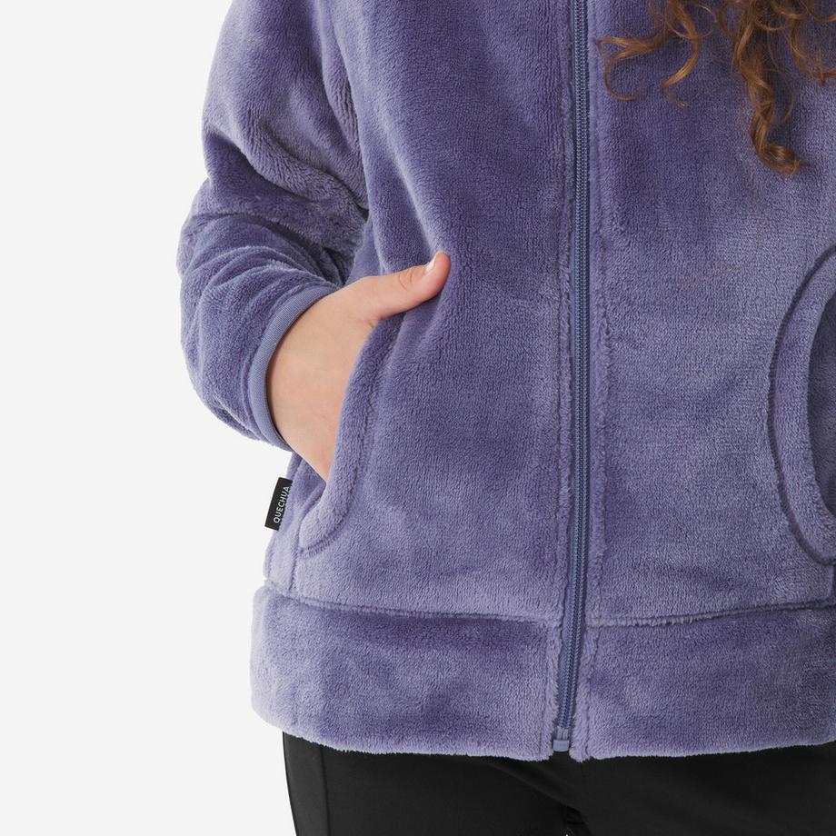 QUECHUA MH500 Warme Wander-Fleecejacke Kinder  