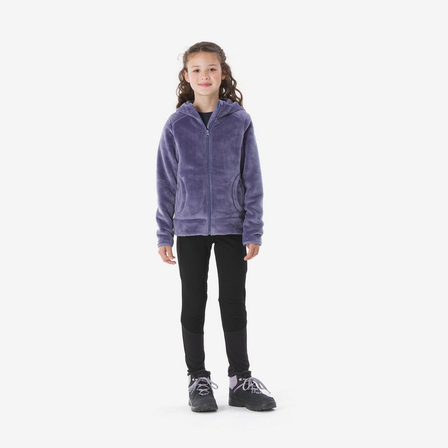QUECHUA MH500 Warme Wander-Fleecejacke Kinder  