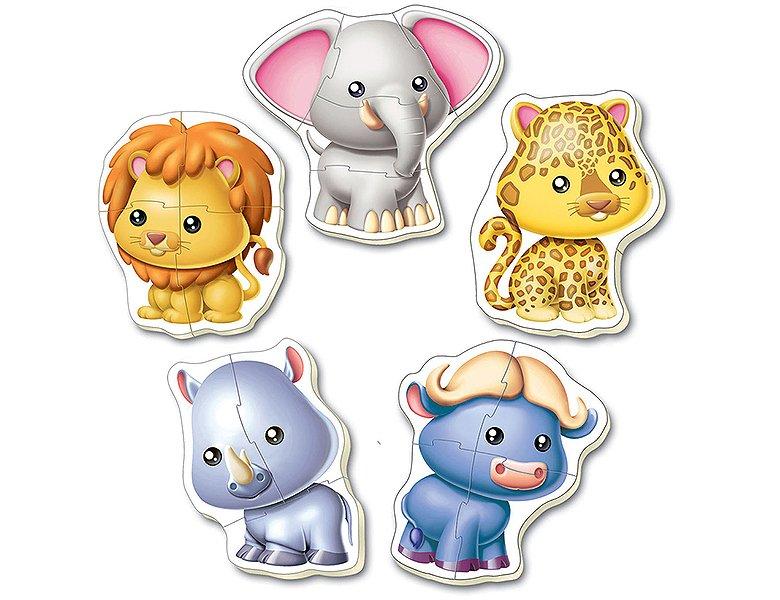 Educa  Puzzle Wilde Tierbabies (2-4) 