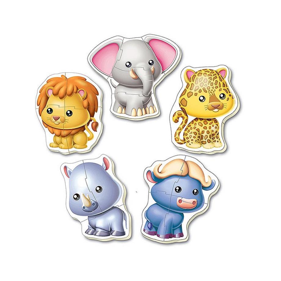 Educa  Puzzle Wilde Tierbabies (2-4) 