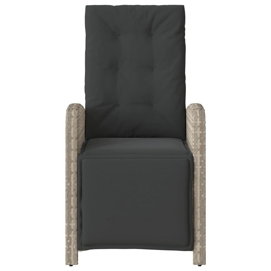 VidaXL Gartensessel verstellbar poly-rattan  