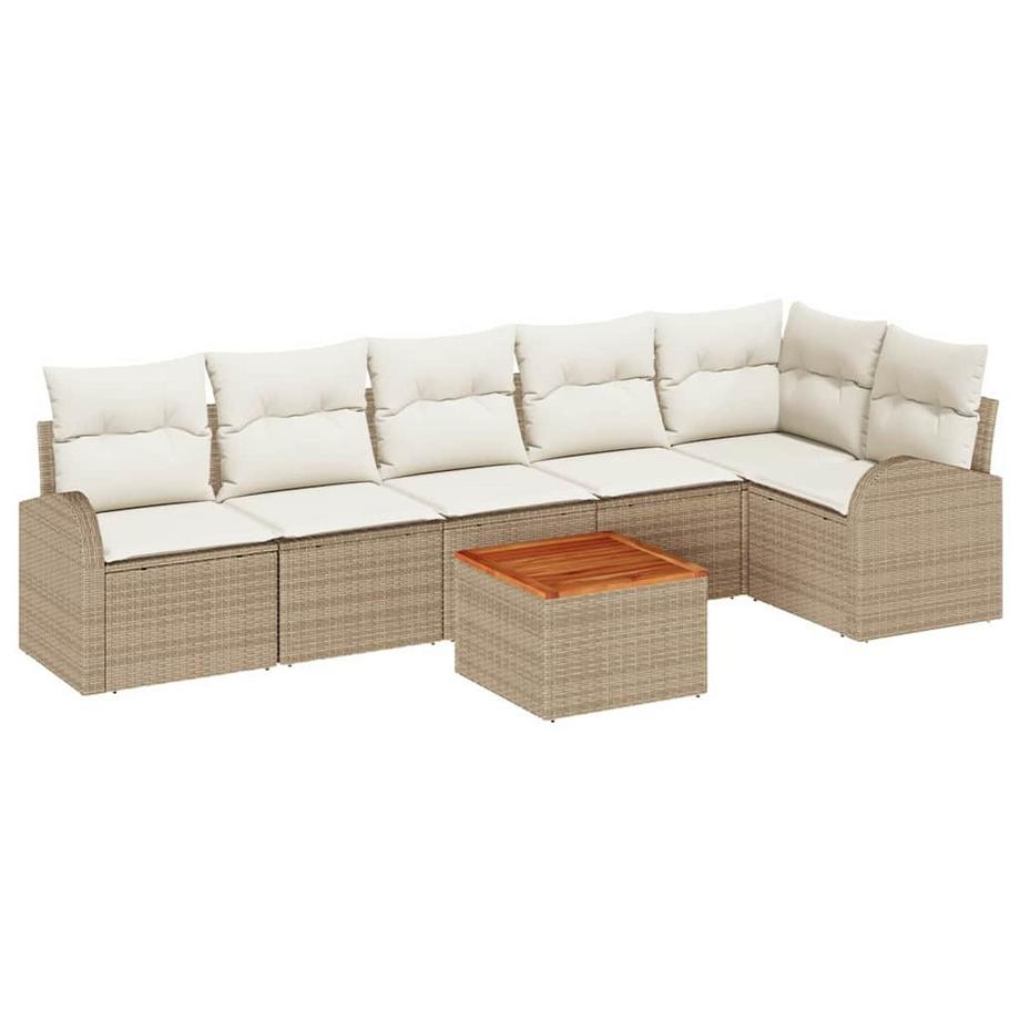 Canapé de jardin poly rattan