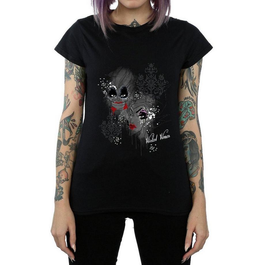 Disney Wicked Villains T-Shirt Stampa Grafica  
