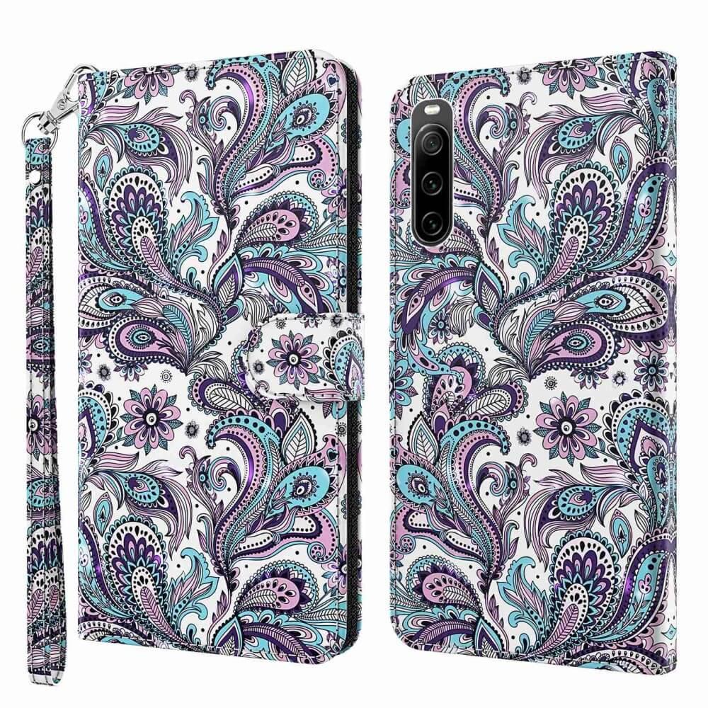 Cover-Discount  Sony Xperia 10 IV - Custodia in pelle gatto 