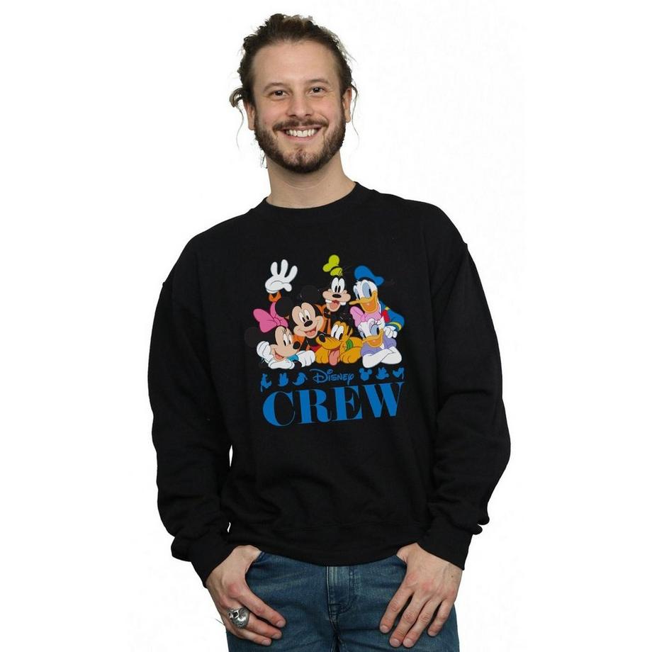 Disney Friends Sweatshirt Col Rond  